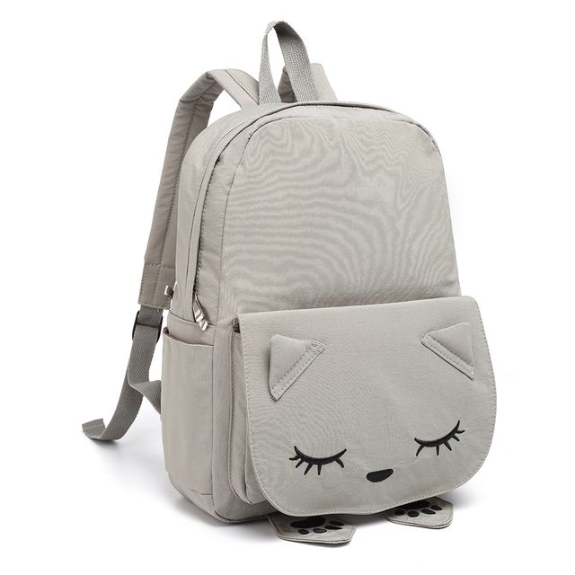 Mochila escolar funny cat gato city rock - cityrock